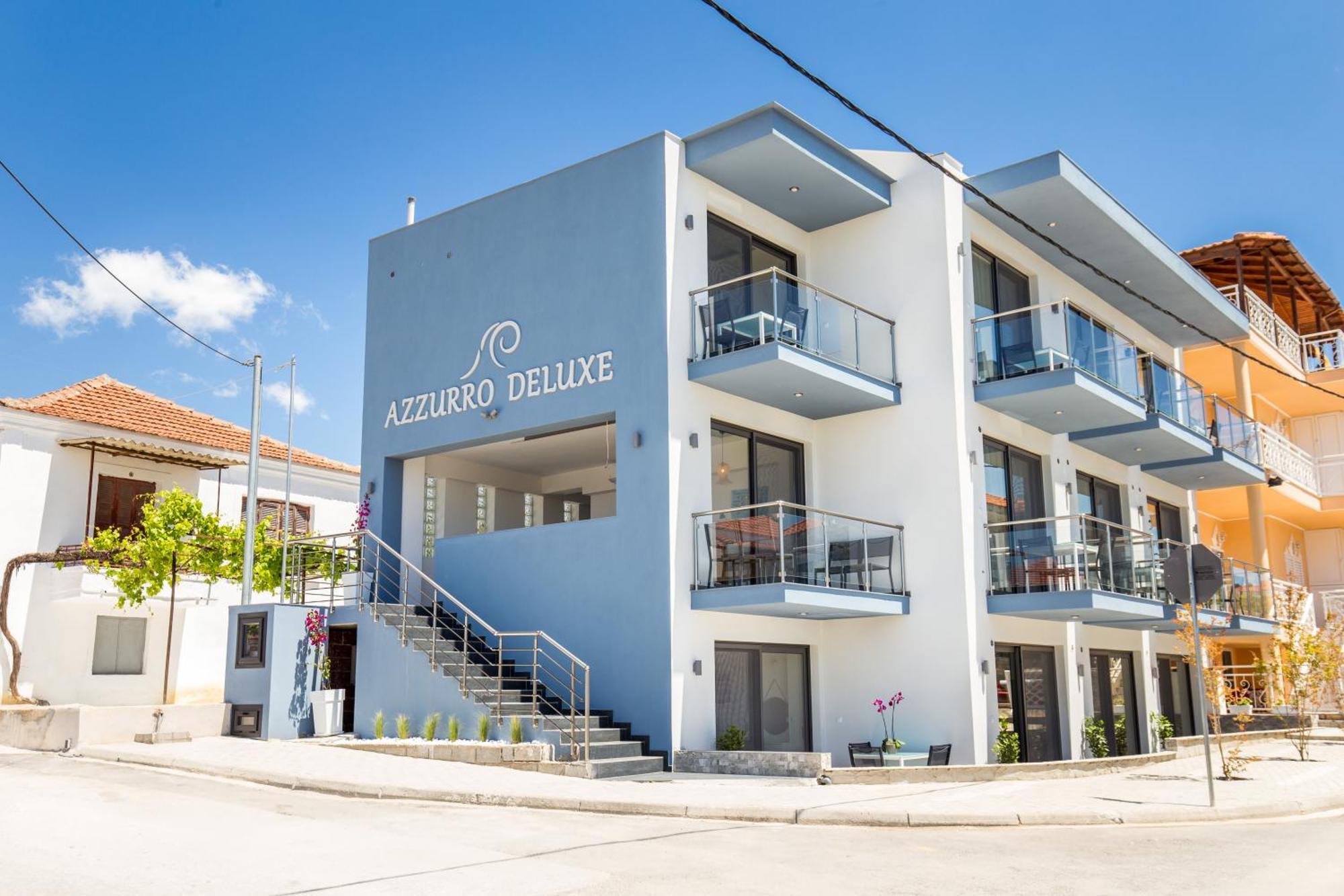 Appartamento Azzurro Deluxe Limenaria  Esterno foto