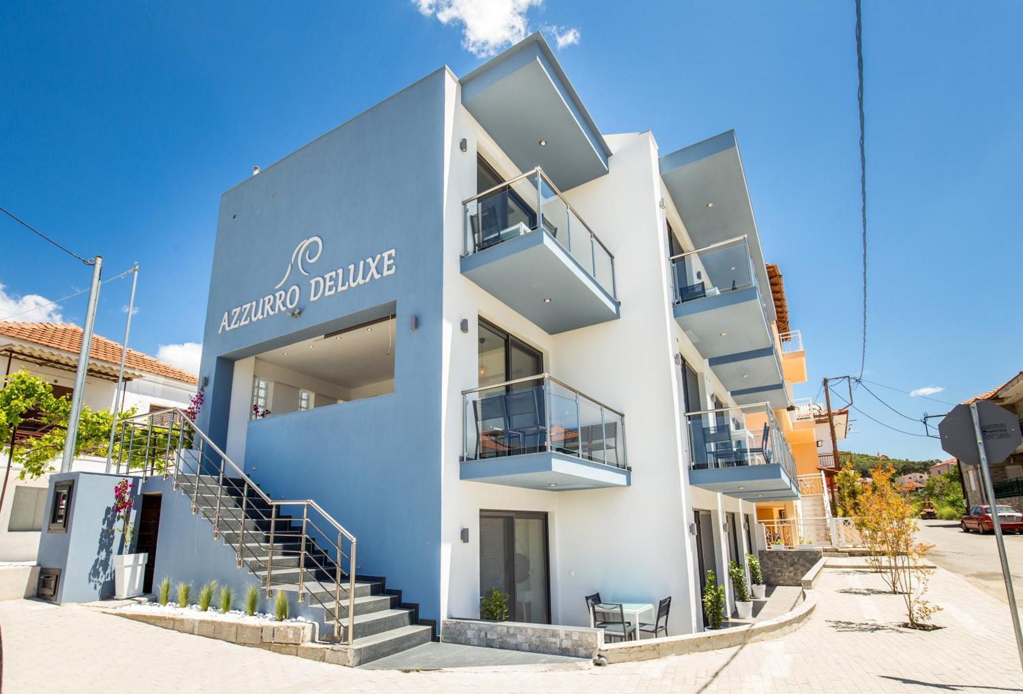 Appartamento Azzurro Deluxe Limenaria  Esterno foto
