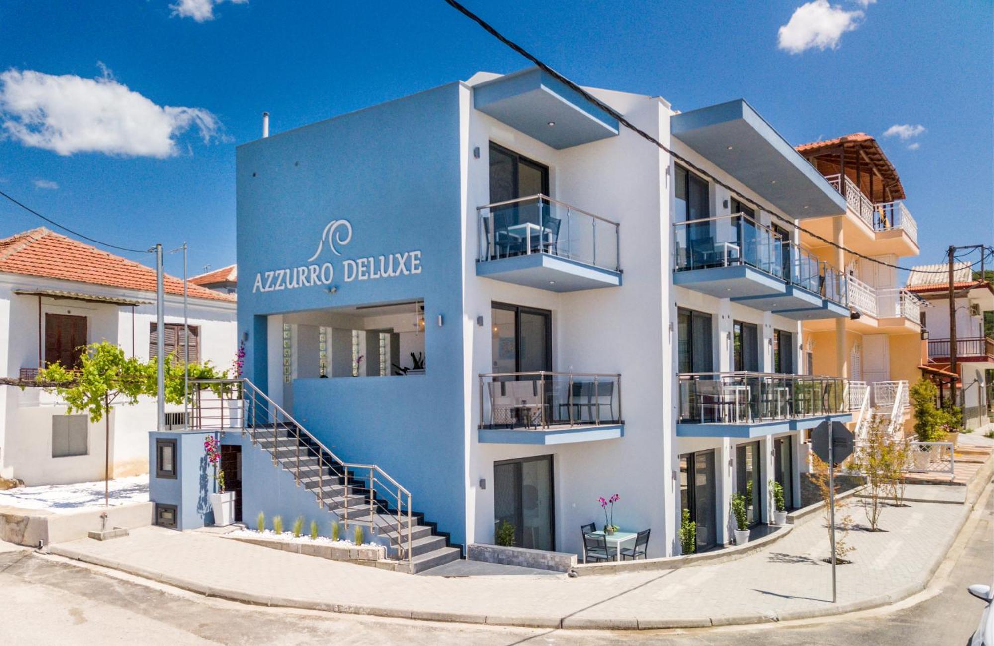 Appartamento Azzurro Deluxe Limenaria  Esterno foto